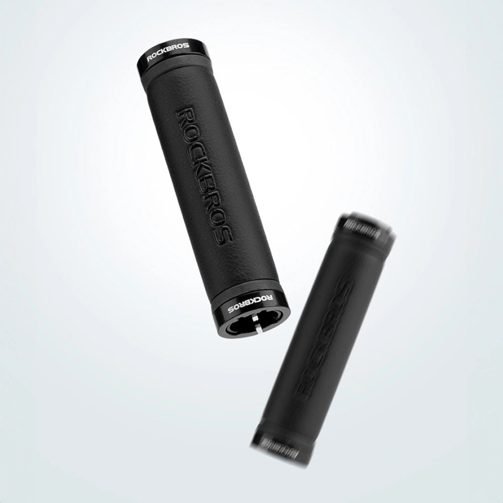 Rockbros 40210003001 microfiber bicycle handlebar grips - blackeng