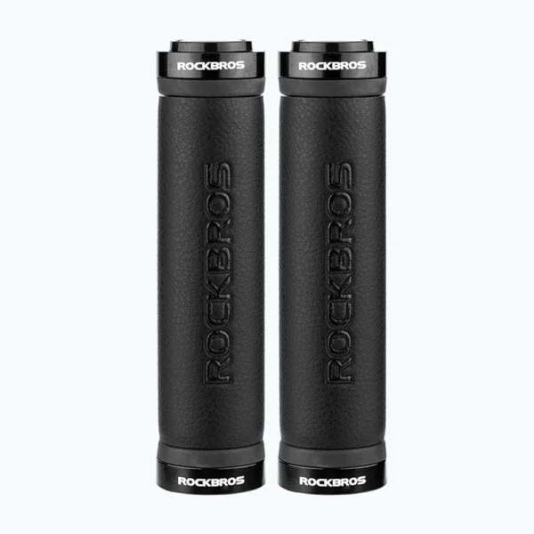 Rockbros 40210003001 microfiber bicycle handlebar grips - blackeng