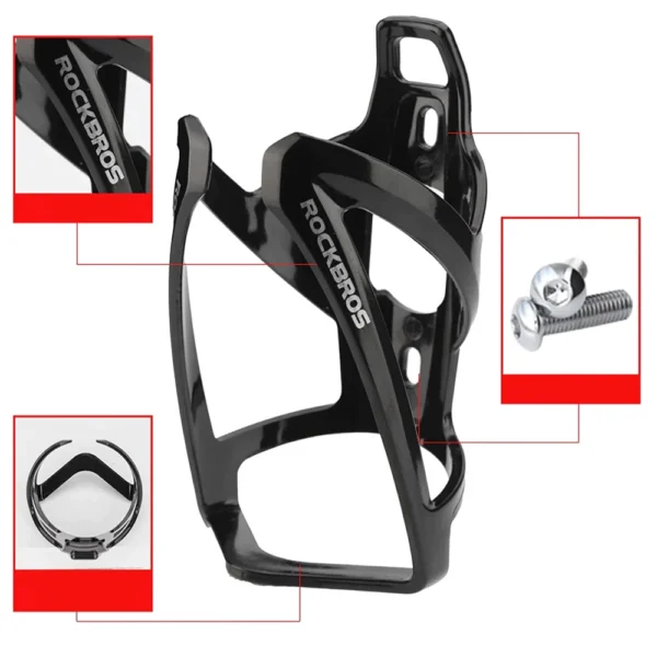 Rockbros FK338 bicycle bottle holder - blackeng