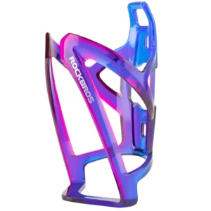 Rockbros FK338 bicycle holder for water bottle - blue and purpleeng