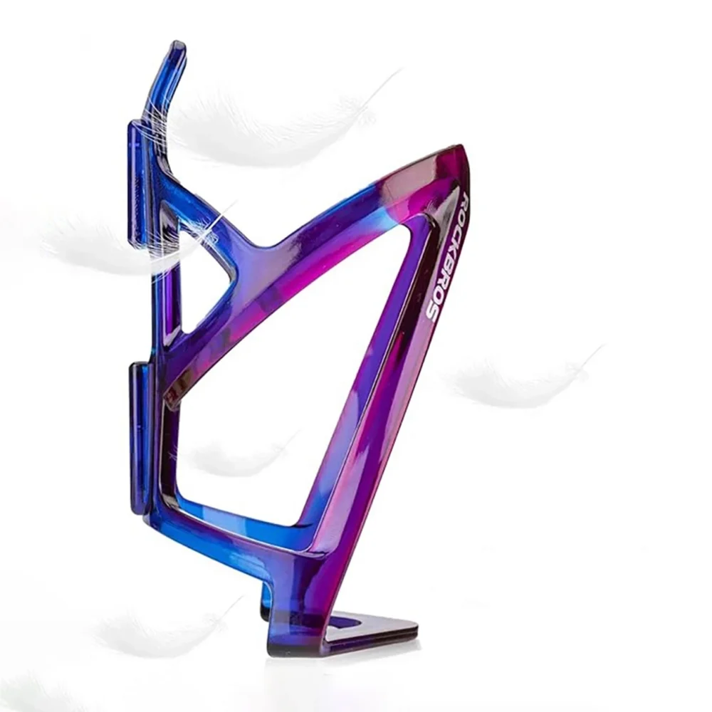 Rockbros FK338 bicycle holder for water bottle - blue and purpleeng