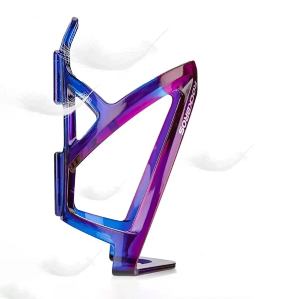 Rockbros FK338 bicycle holder for water bottle - blue and purpleeng