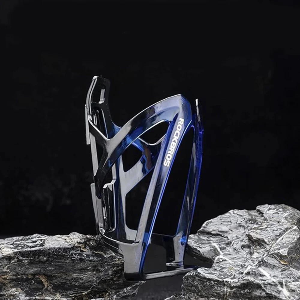 Rockbros FK338 bicycle holder for water bottle - black and blueeng