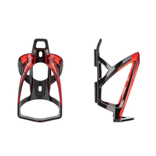 Rockbros FK338 bicycle holder for water bottle - black and redeng