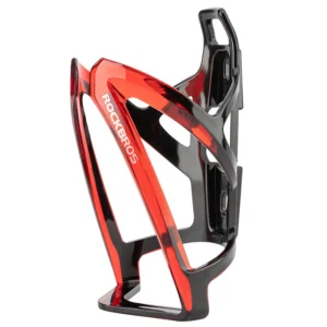 Rockbros FK338 bicycle holder for water bottle - black and redeng