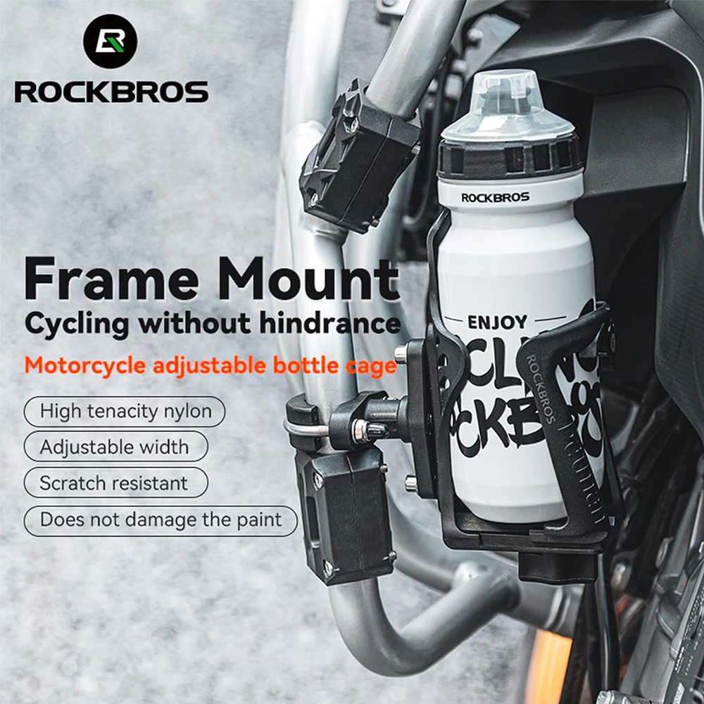 Rockbros 31210008002 handlebar bottle holder - blackeng