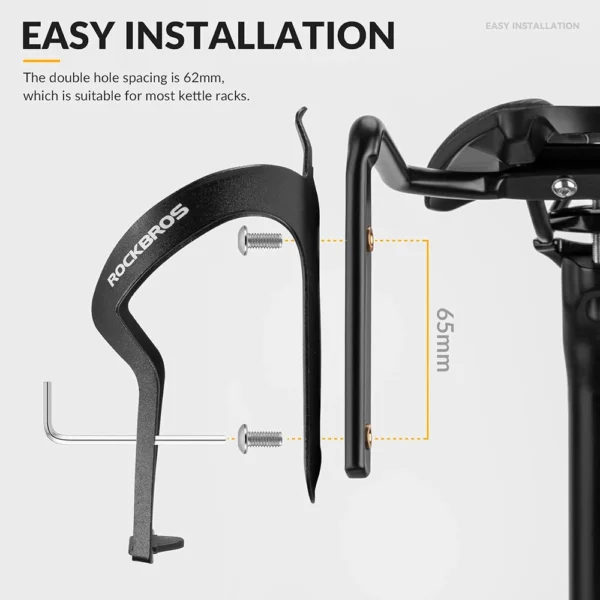 Rockbros Multifunctional Bracket 31210013001 Saddle Bag Stabilizer - Blackeng