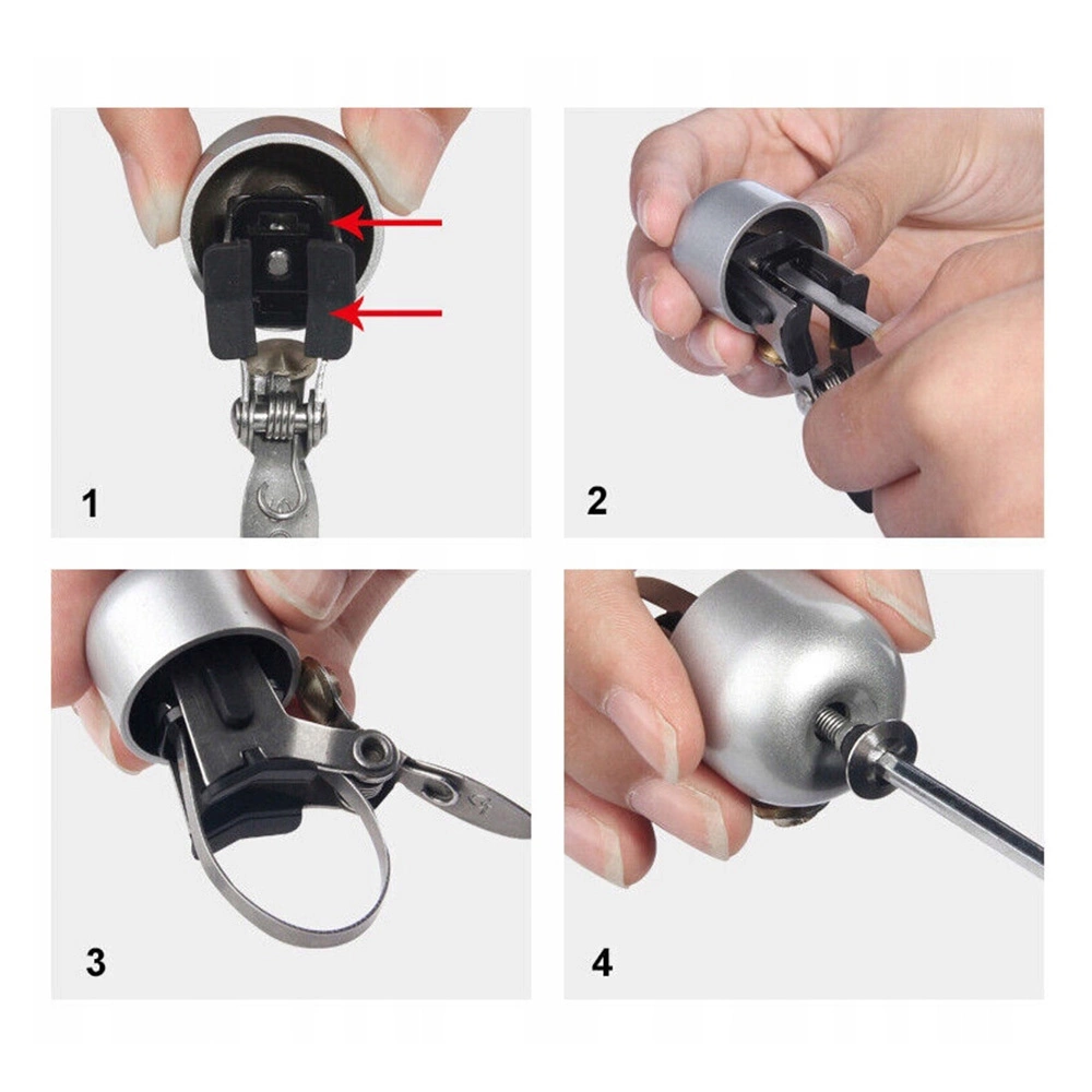 Rockbros 15-1BBK retro bicycle bell - blackeng