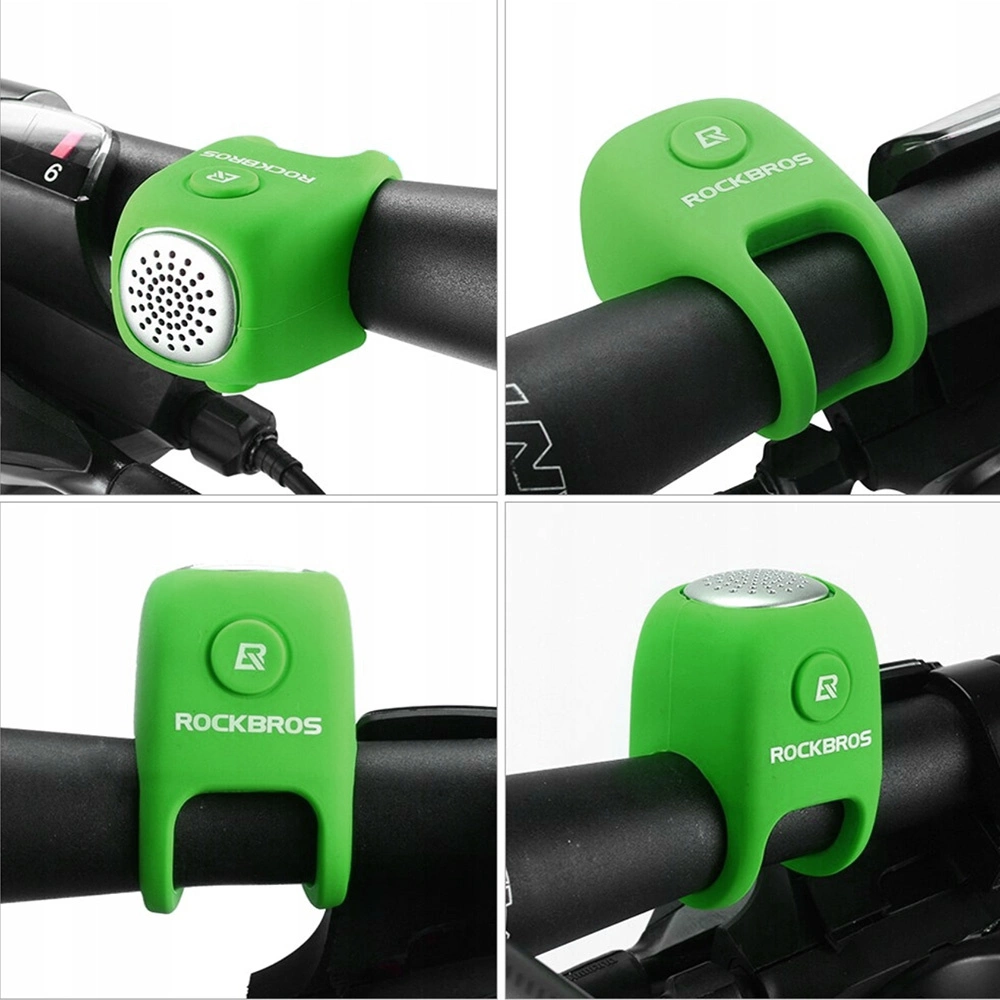 Rockbros CB1709GN electronic bicycle bell - greeneng