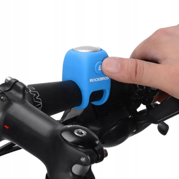 Rockbros CB1709BU electronic bicycle bell - blueeng