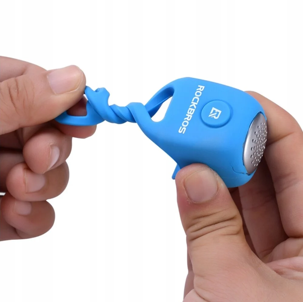 Rockbros CB1709BU electronic bicycle bell - blueeng