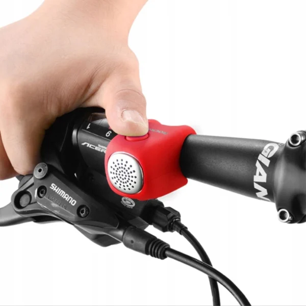 Rockbros CB1709RD electronic bicycle bell - redeng