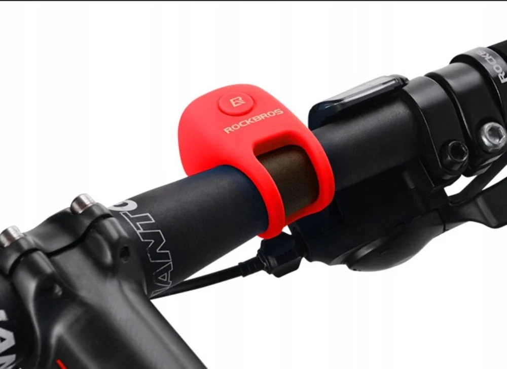 Rockbros CB1709RD electronic bicycle bell - redeng