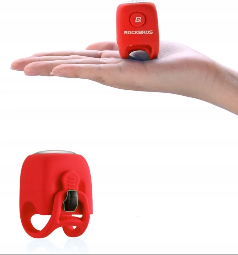 Rockbros CB1709RD electronic bicycle bell - redeng