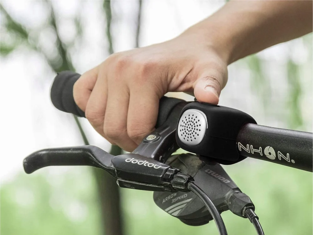 Rockbros CB1709BK electronic bicycle bell - blackeng
