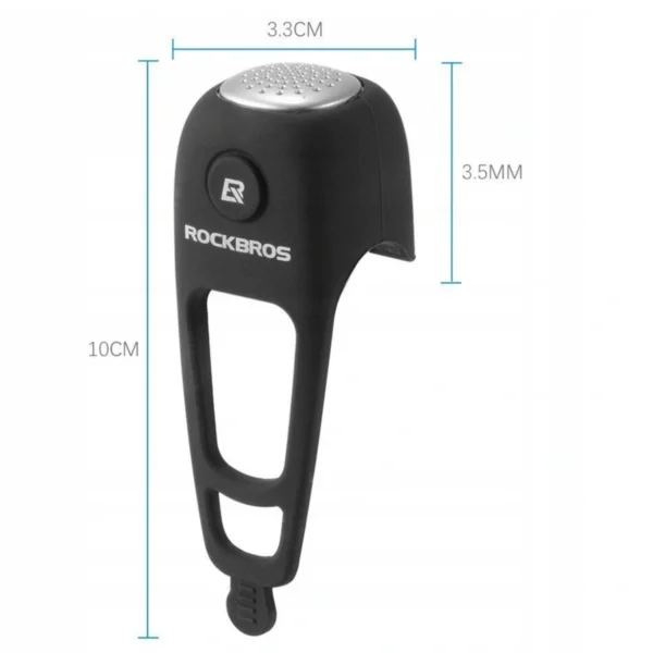 Rockbros CB1709BK electronic bicycle bell - blackeng
