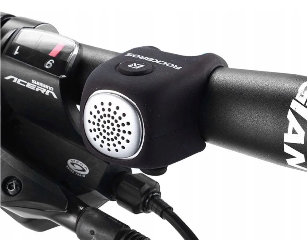 Rockbros CB1709BK electronic bicycle bell - blackeng