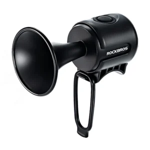 Rockbros 34210002001 electronic bicycle bell - blackeng