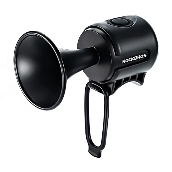 Rockbros 34210002001 electronic bicycle bell - blackeng
