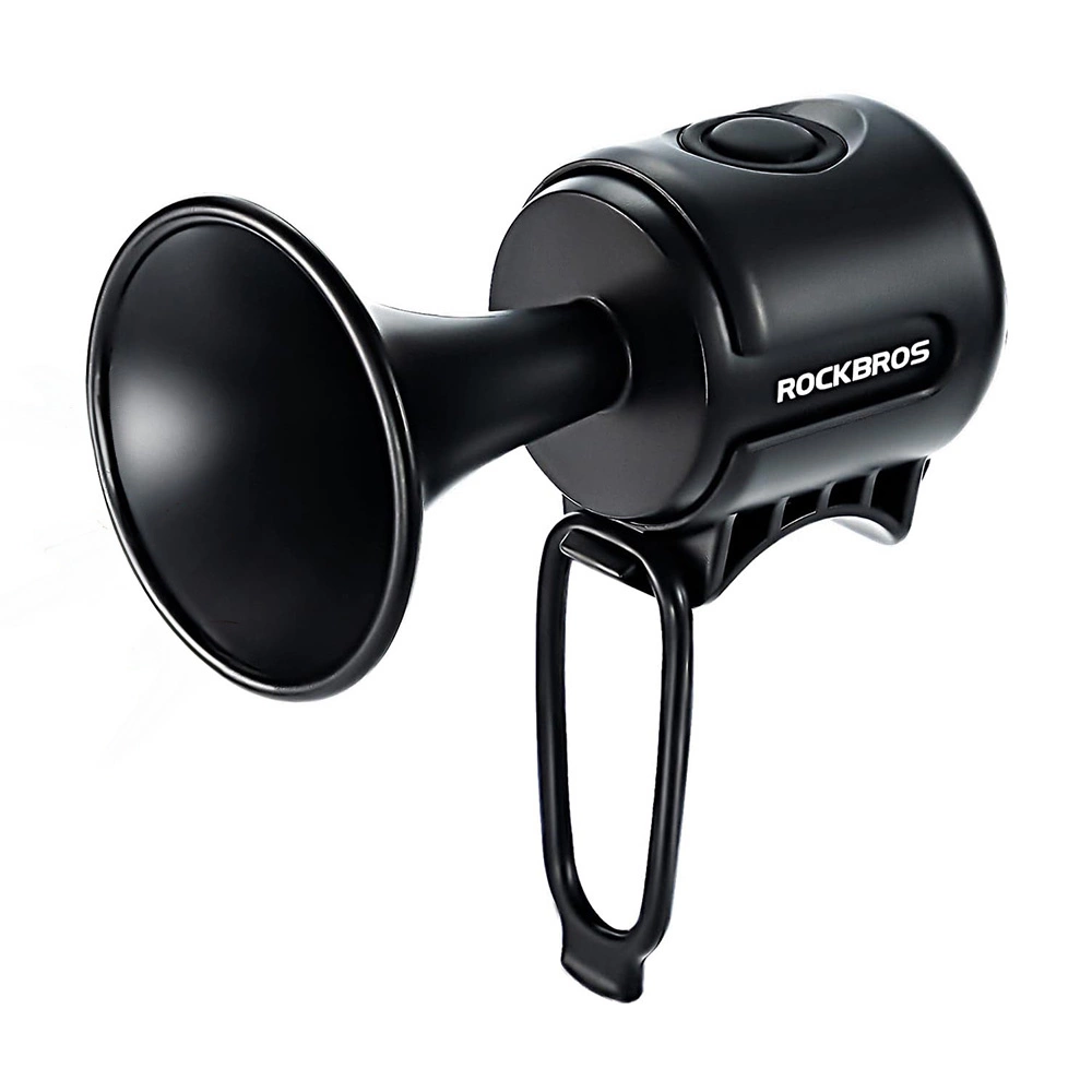 Rockbros 34210002001 electronic bicycle bell - blackeng