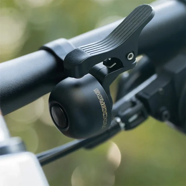 Rockbros 34210007002 bicycle bell for the right side of the handlebar - blackeng