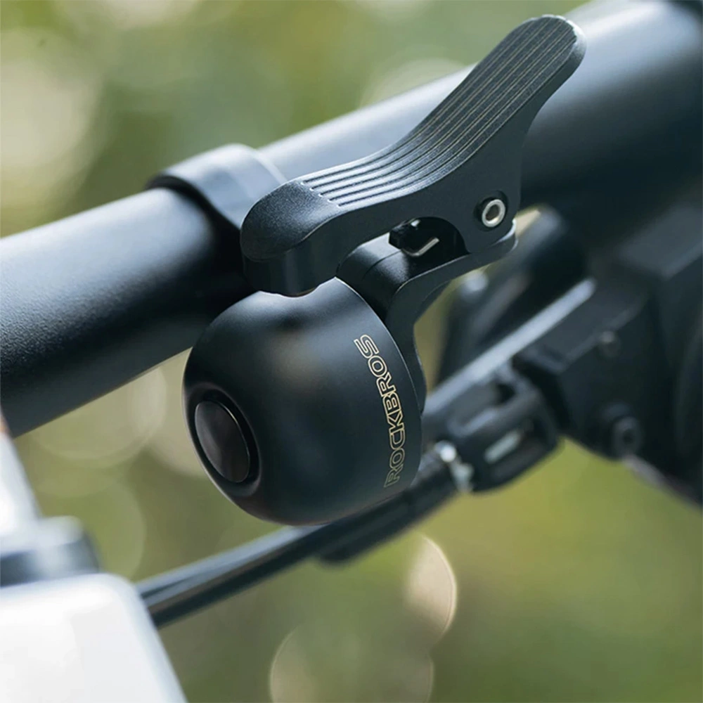 Rockbros 34210007002 bicycle bell for the right side of the handlebar - blackeng