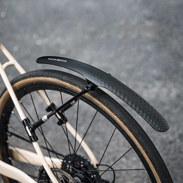 Rockbros 28210007001 bicycle fender, universal, adjustable - blackeng