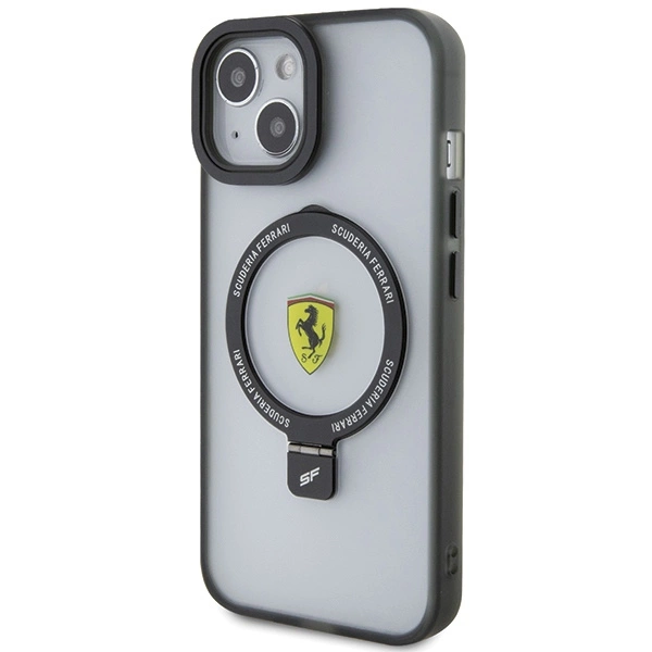 Ferrari Ring Stand 2023 Collection MagSafe Case for iPhone 15 Plus / 14 Plus - Transparenteng
