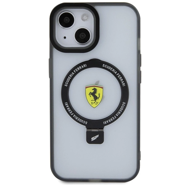 Ferrari Ring Stand 2023 Collection MagSafe Case for iPhone 15 Plus / 14 Plus - Transparenteng