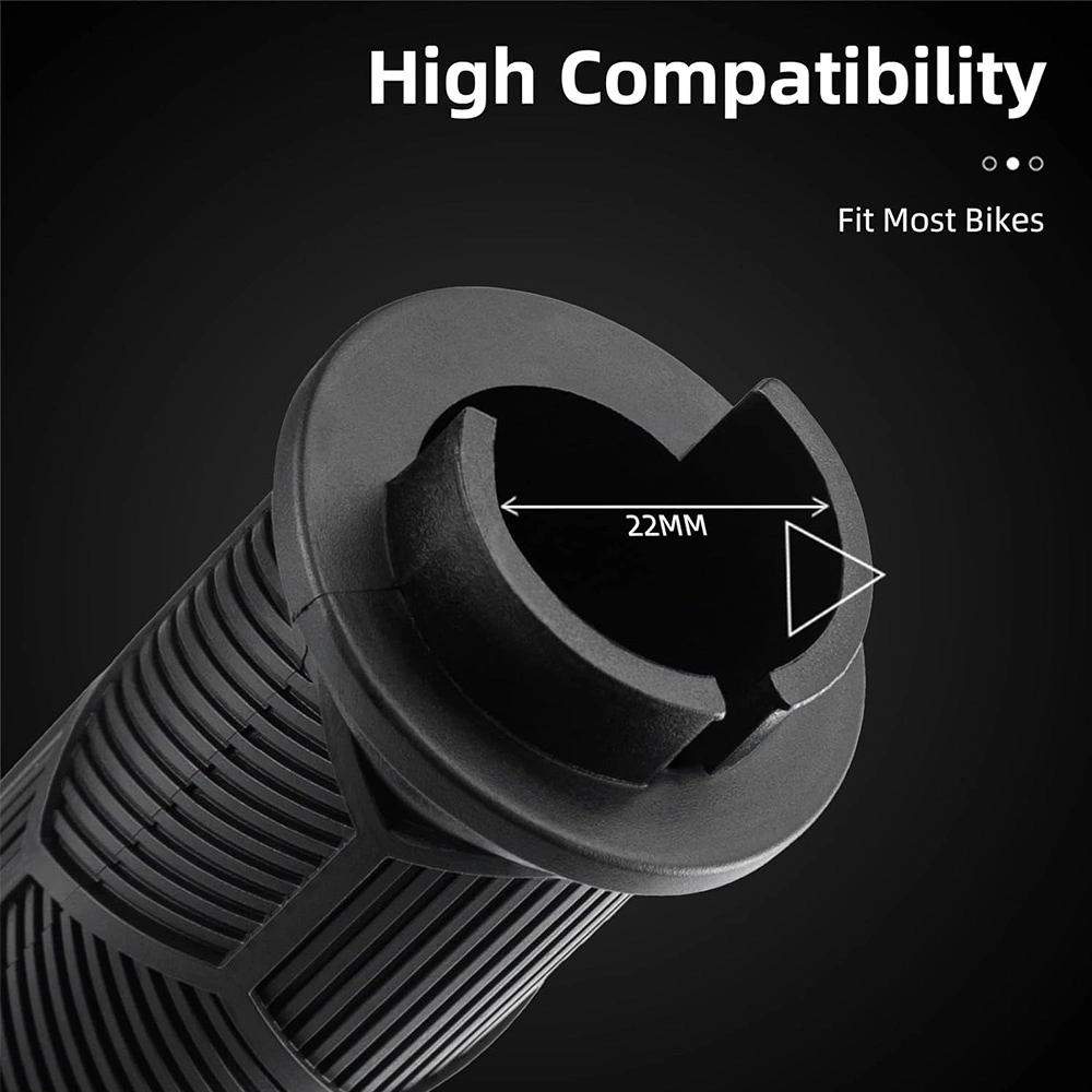 Rockbros 40720007003 bicycle grips with reflector - blueeng