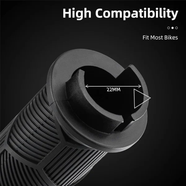 Rockbros 40720007004 bicycle grips with reflector - orangeeng