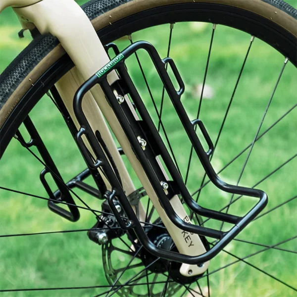 Rockbros 33210010001 front bicycle shelf for bicycle fork - blackeng