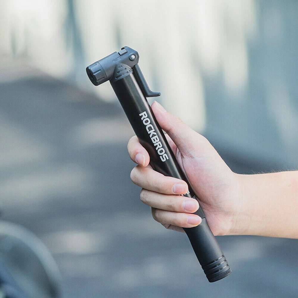 Rockbros 42320010001 Bicycle Pump Hand + Screwdriver - Blackeng