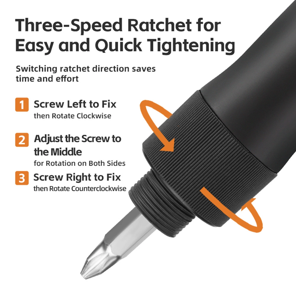 Rockbros 42320010001 Bicycle Pump Hand + Screwdriver - Blackeng