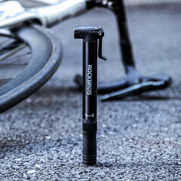 Rockbros 42320010001 Bicycle Pump Hand + Screwdriver - Blackeng