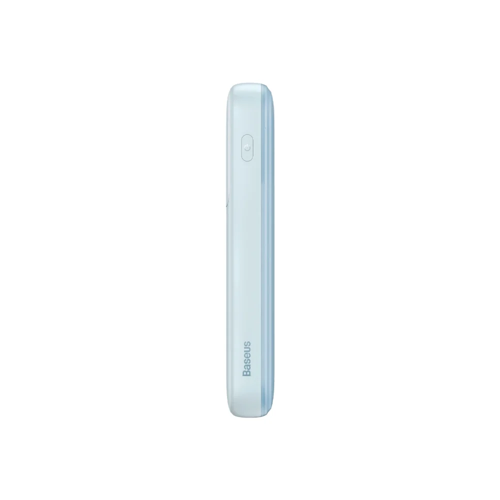 Baseus Comet Series powerbank with display 10000mAh 22.5W - blue + USB-A - USB-C cable 0.3m - whiteeng