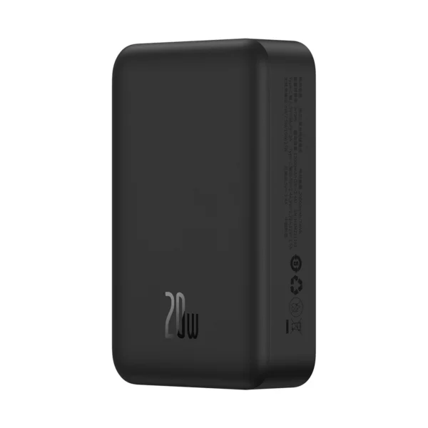 Baseus Magnetic Mini 20000 mAh 20W Powerbank - black + USB-C / USB-C cableeng