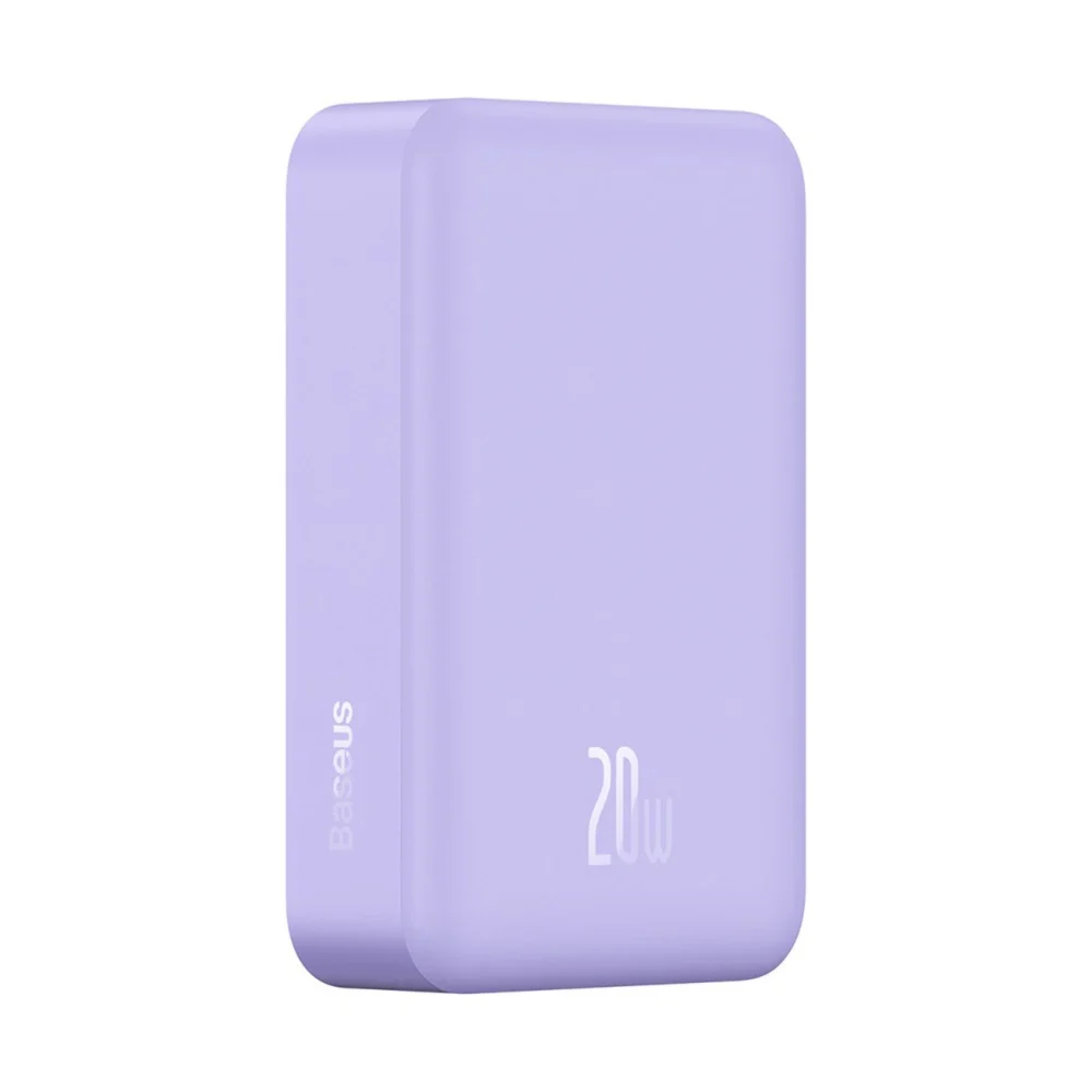 Baseus Magnetic Mini 20000 mAh 20W Powerbank - purple + USB-C / USB-C cableeng