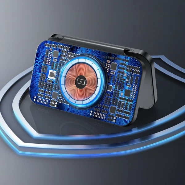 Choetech T616-F 3in1 inductive charger compatible with Apple and Samsung devices - blackeng