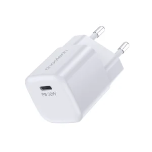 Choetech PD5007 USB-C PD 30W GaN wall charger - whiteeng