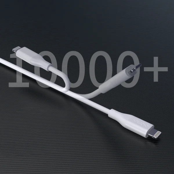 Choetech IP0040 USB-C / Lightning MFi PD 30W 1.2m cable - whiteeng