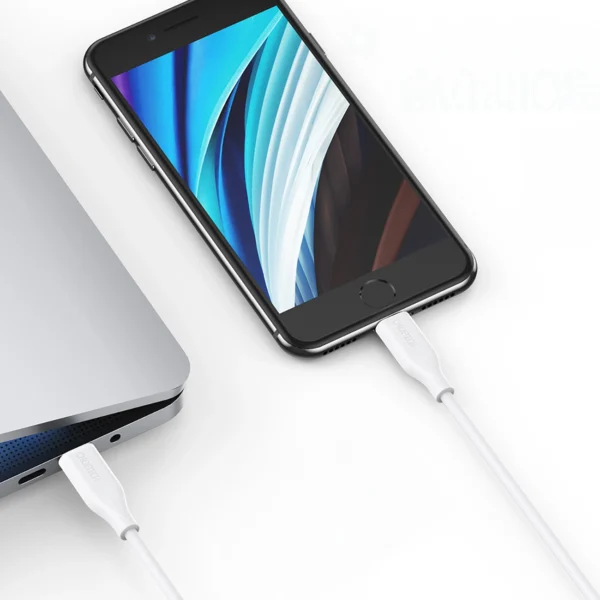 Choetech IP0040 USB-C / Lightning MFi PD 30W 1.2m cable - whiteeng