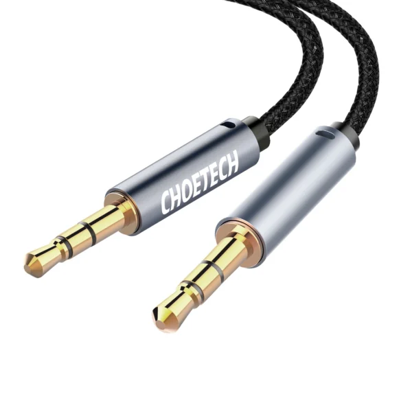 Choetech AUX002 cable mini jack 3.5mm (male) / mini jack 3.5mm (male) 1.2m - blackeng