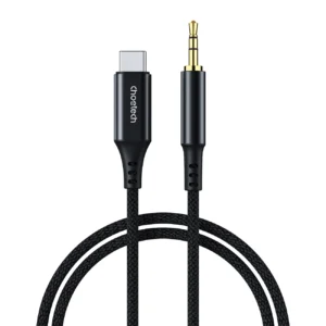 Choetech AUX006 USB-C / mini jack 3.5mm cable 1 m - blackeng