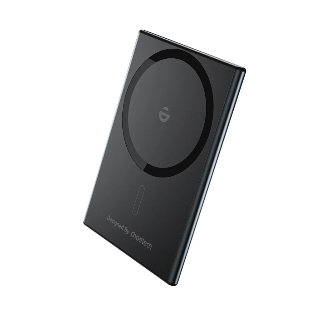 Powerbank Choetech SuperThin B708 ​​2000mAh inductive 5W MagSafe / Qi - blackeng