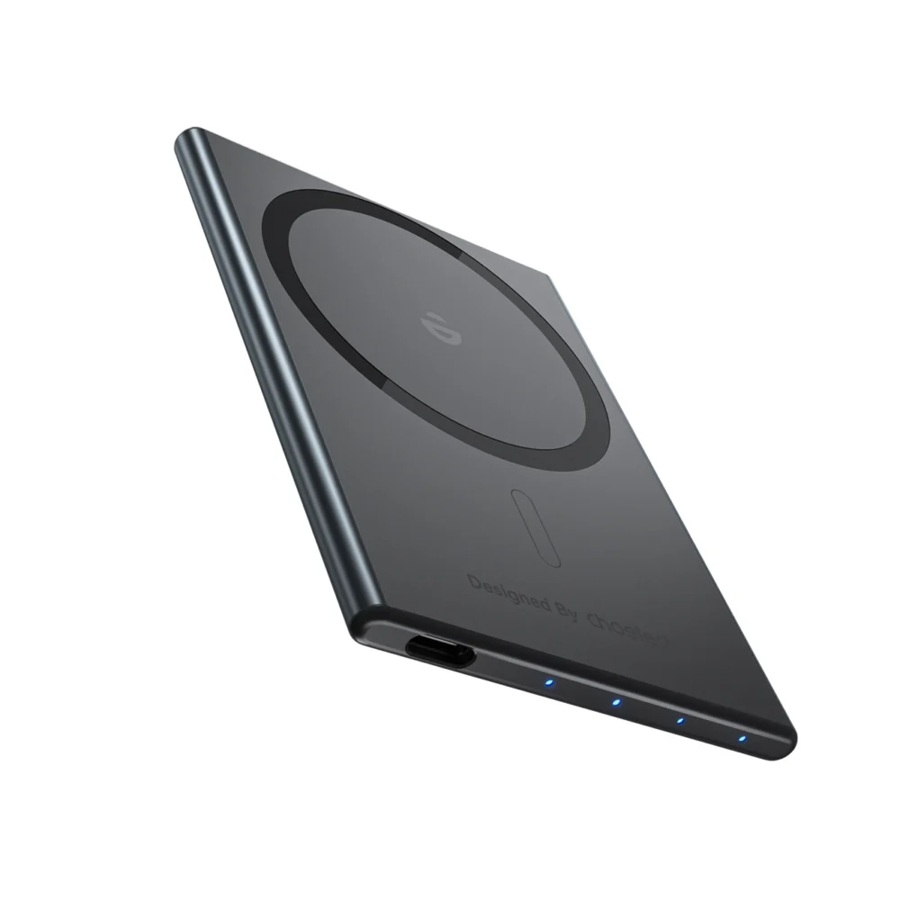 Powerbank Choetech SuperThin B708 ​​2000mAh inductive 5W MagSafe / Qi - blackeng