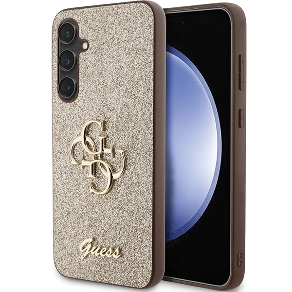 Guess GUHCS23FEHG4SGD S23 FE S711 gold/gold hardcase Glitter Script Big 4Geng
