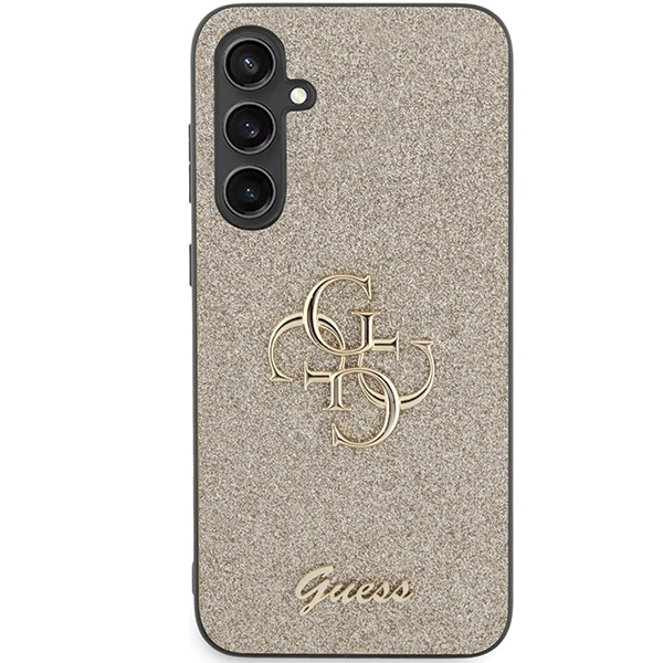 Guess GUHCS23FEHG4SGD S23 FE S711 gold/gold hardcase Glitter Script Big 4Geng