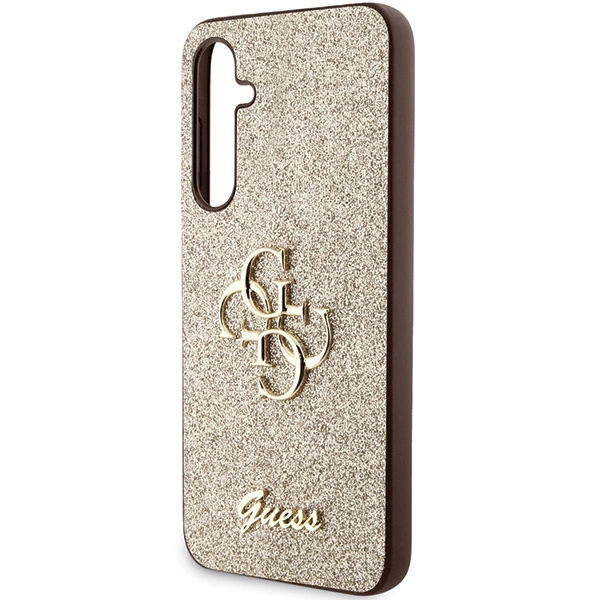 Guess GUHCS23FEHG4SGD S23 FE S711 gold/gold hardcase Glitter Script Big 4Geng