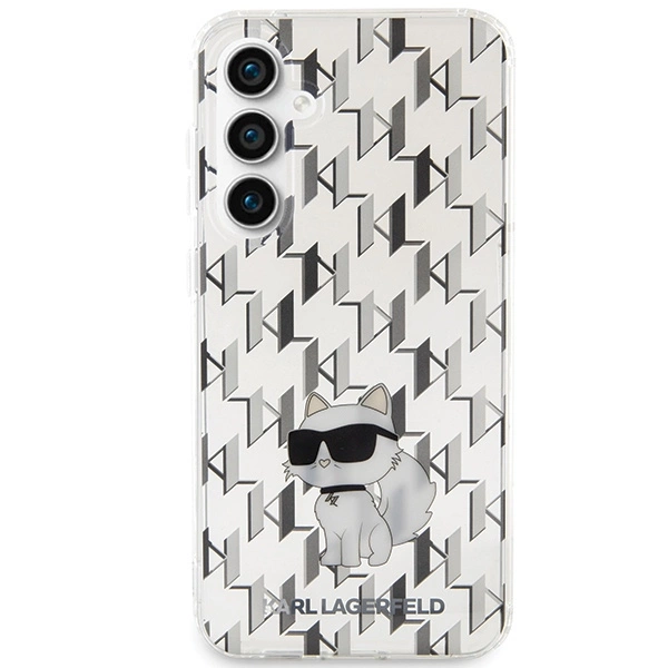 Karl Lagerfeld KLHCS23FEHNCMKLT S23 FE S711 transparent hardcase Monogram Choupetteeng